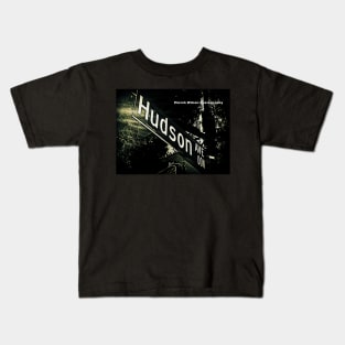 Hudson Avenue, Pasadena, California by Mistah Wilson Kids T-Shirt